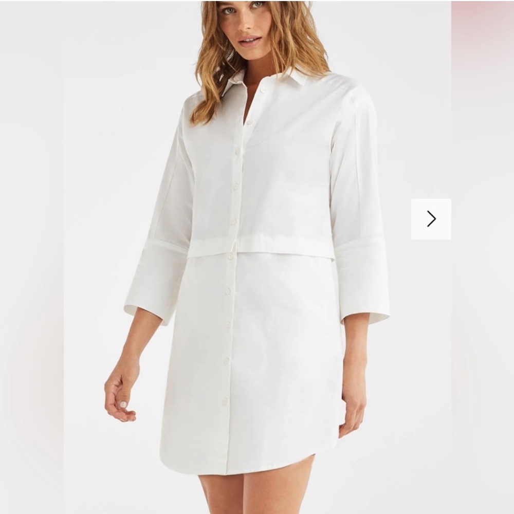NEW Vetta Capsule Convertible Shirt Dress